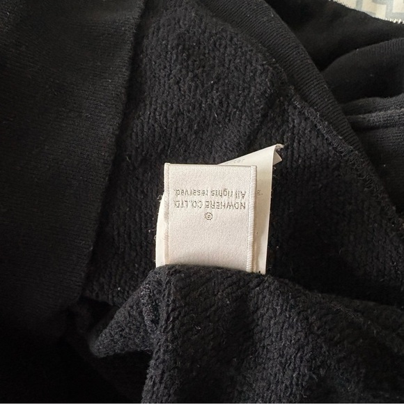 BAPE sz XS Black Full Zip Vest Shark Hoodie Fleece Bathing Ape Japan PONR - Picture 11 of 14